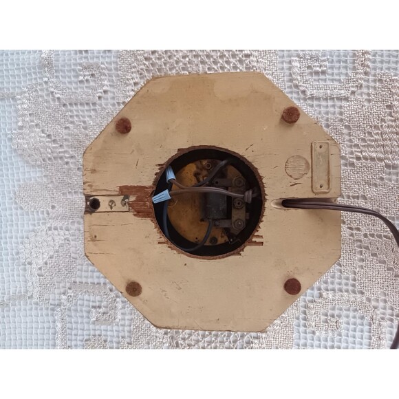 Sessions Electric Wall Clock Mid Century Wooden Body For Decoration/Restoration - Picture 6 of 7